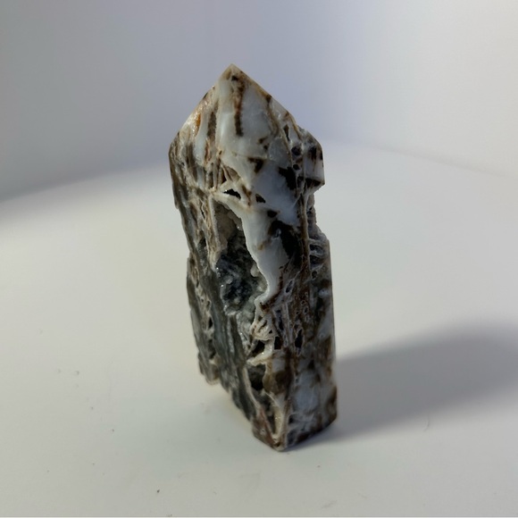 Natural Sphalerite Crystal Cluster Tower - Picture 4 of 17